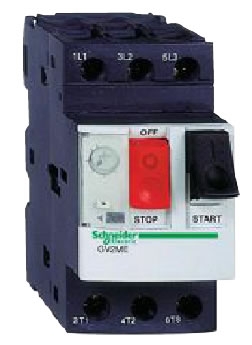 SCHNEIDER GV2ME03 0.25-0.40A Thermal-Magnetic motor circuit breakers