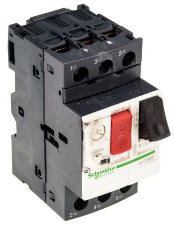 SCHNEIDER GV2ME07 1.6...2.5 A Thermal-Magnetic motor circuit breakers