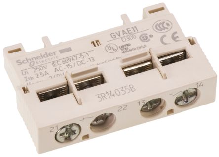 SCHNEIDER GVAE11 auxiliary contact for TeSys GV2 & GV3