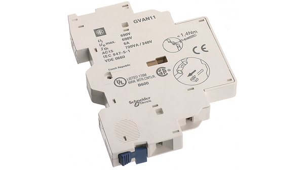 SCHNEIDER GVAN11 (SIDE) auxiliary contact for TeSys GV2 & GV3