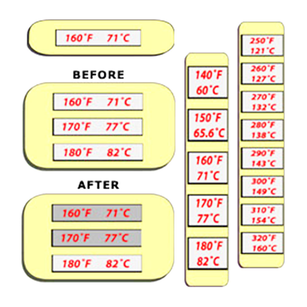 DELTA TRAK High Temperature ThermoLabels