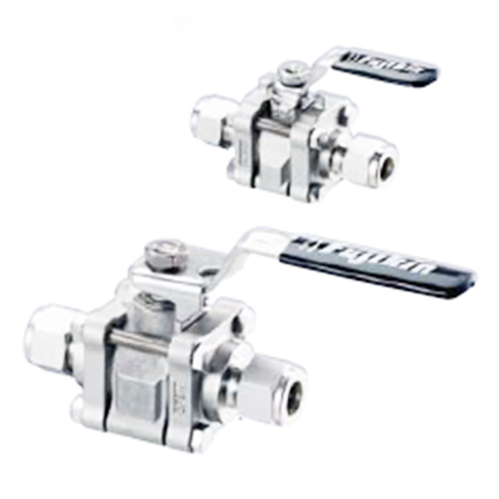 FUJIKIN 3 Pieces Ball Valves