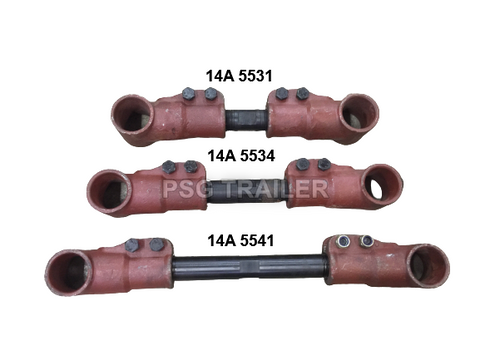 Trailer Fuwa Suspension Torque Adjuster Rod , 14A 5531 / 14A 5534 / 14A 5541