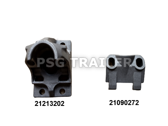 Volvo Type Mudguard Shaft Bracket , 21213202 / 21090272