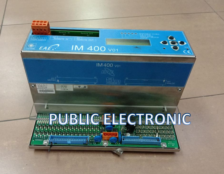 EAE REGISTER CONTROLLER, REPAIR AND SERVICES, TYPE : IM200, IM400, IM511