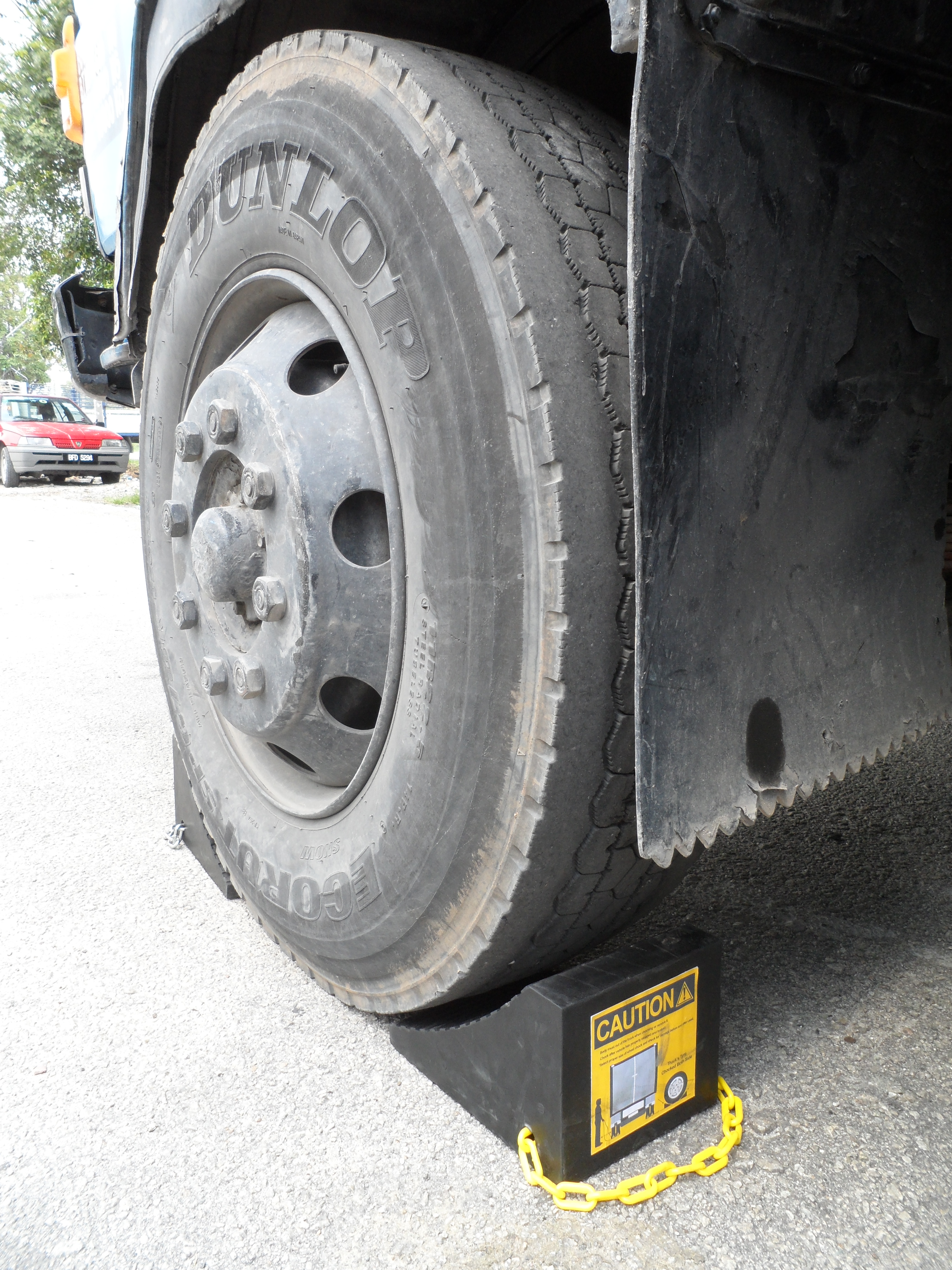 Heavy Vehicle Wheel Chock Wheel Stop