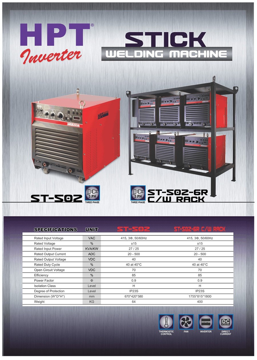 Welding Machine ST-502 with Steel Rack | Sin Loy Heng Engineering Sdn ...