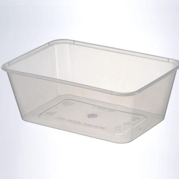 1000ml Rect Container With Lid