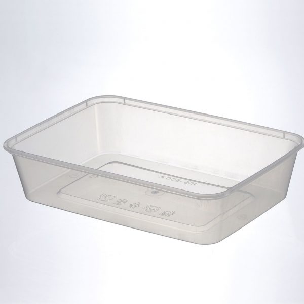 500ml Rect Container With Lid