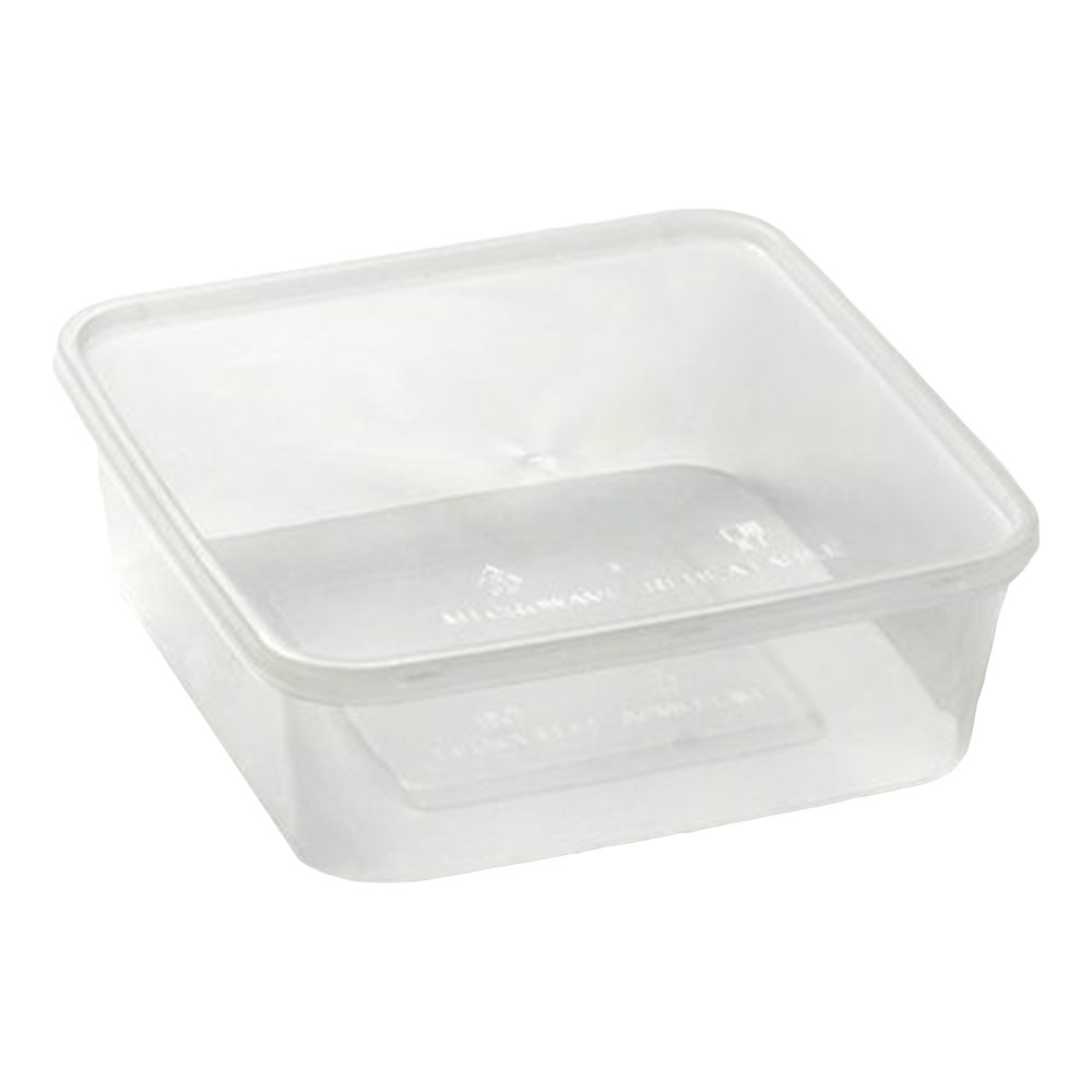 T-SQ1500 (1500ml) Square Container With Lid