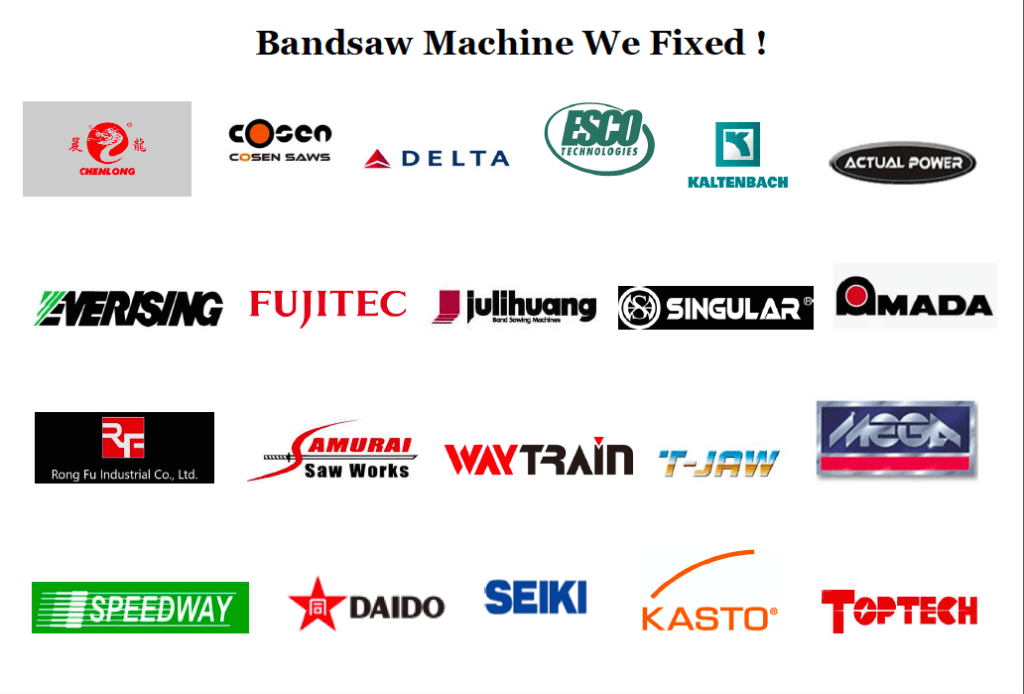 Metal Cutting Bandsaw Machine Repair & Maintenance Service