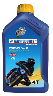 Motorcycle Oil MACHTBEFUGNIS LUBRICANTS Oil 20W40 HI-M