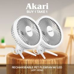 Akari ARF-143 Pet Flexifan with LED Night Light