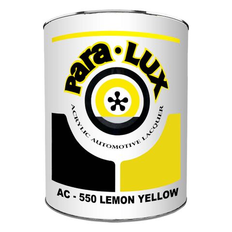 Paralux Acrylic Lacquer Topcoat Clear