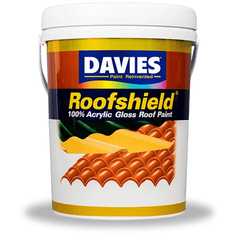 Davies Roofshield 100% Acrylic Water-Based Gloss Roof Paint