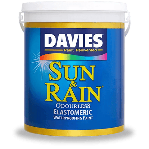 Davies Sun & Rain Odourless Elastomeric Waterproofing Paint