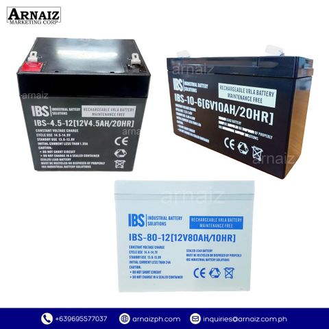 IBS VRLA Standby Backup Battery