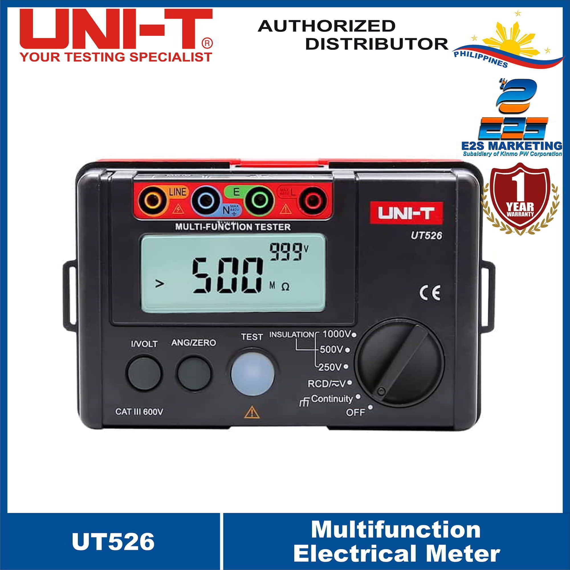 UNI-T UT526 Multifunction Electrical Tester