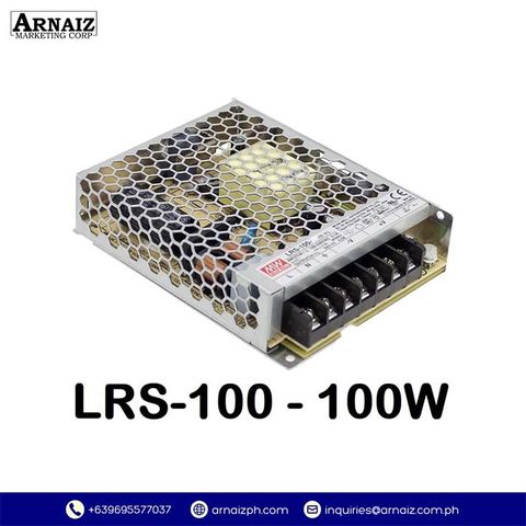 Mean Well LRS-100-24 AC DC Switching Power Supply 100W 24V Industrial PSU