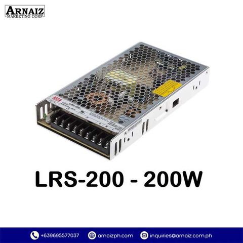 Mean Well LRS-200-05 AC DC Switching Power Supply 200W 5V Industrial PSU