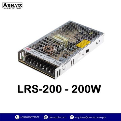 Mean Well LRS-200-24 AC DC Switching Power Supply 200W 24V Industrial PSU