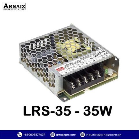 Mean Well LRS-35-24 DC Switching Power Supply 35W 24V Industrial PSU