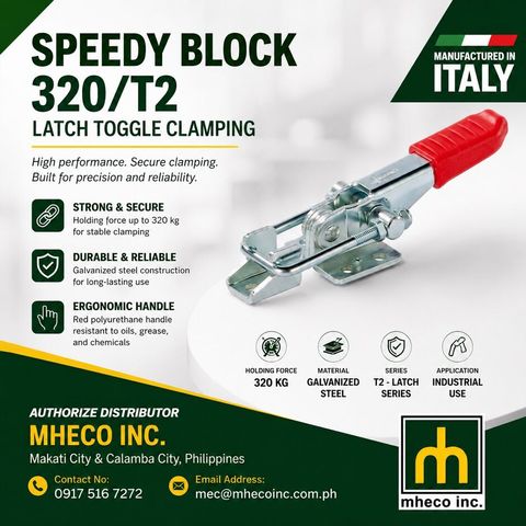 Speedy Block 320/T2 Pull-Action Latch Toggle Clamp