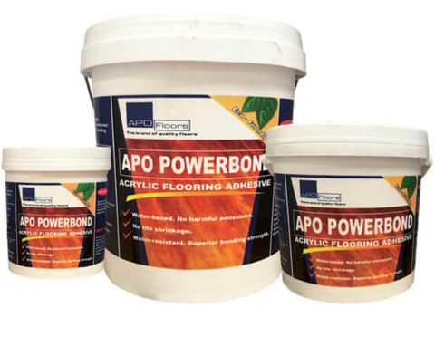 APO Floors Apo Powerbond Water-Based Acrylic Floor Adhesive