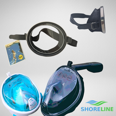 Diver Tempered Full Face Mask