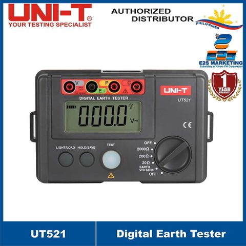 UNI-T Digital Earth Tester UT521