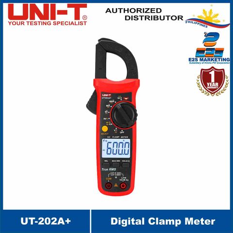 UNI-T UT202A+ Digital Clamp Meter 600A