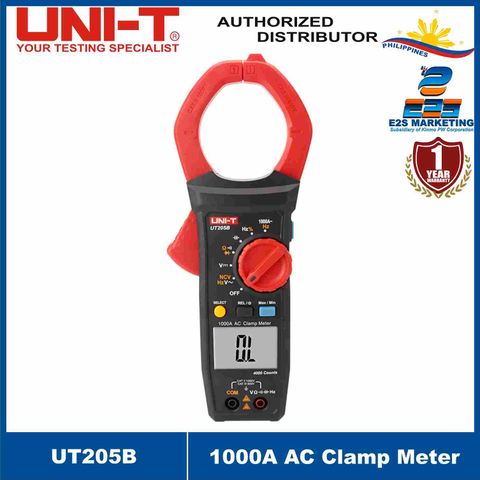 UNI-T UT205B 1000A AC Clamp Meter
