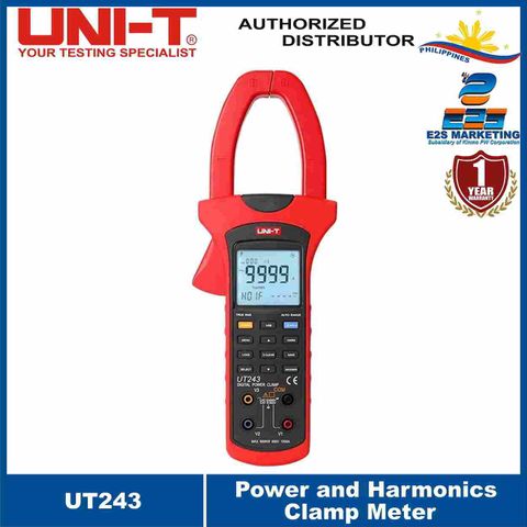 UNI-T UT243 Power and Harmonics Clamp Meter