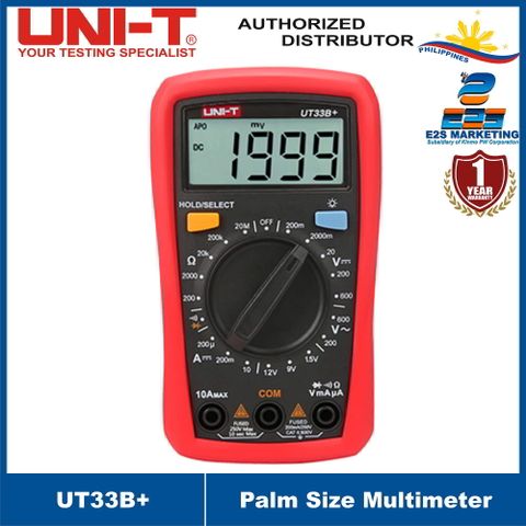 UNI-T UT33B+ Palm Size Digital Multimeter