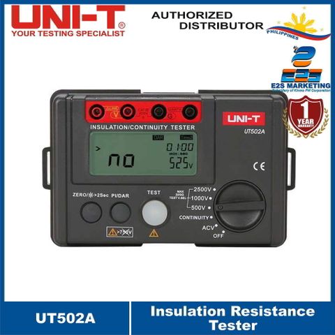 UNI-T UT502A Digital Insulation Resistance Tester 500V-2500V