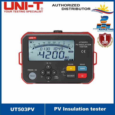 UNI-T UT503PV PV Insulation Tester