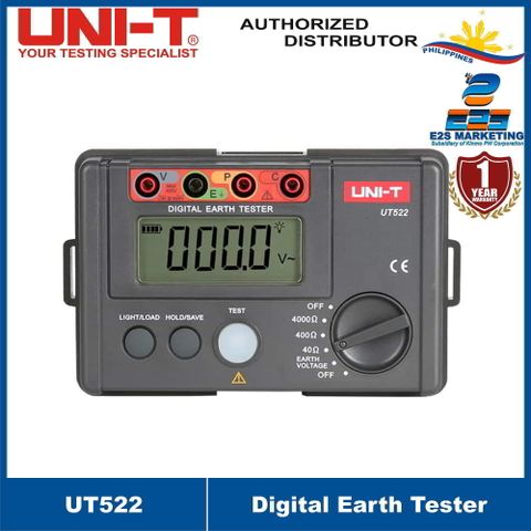 UNI-T UT522 Digital Earth Ground Tester