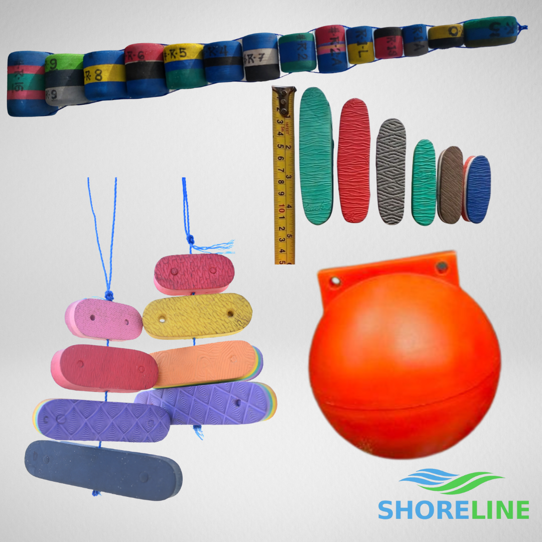 Phao Shoreline (Cao su & HDPE)