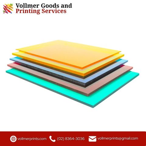 Vollmer Polycarbonate Solid Sheet