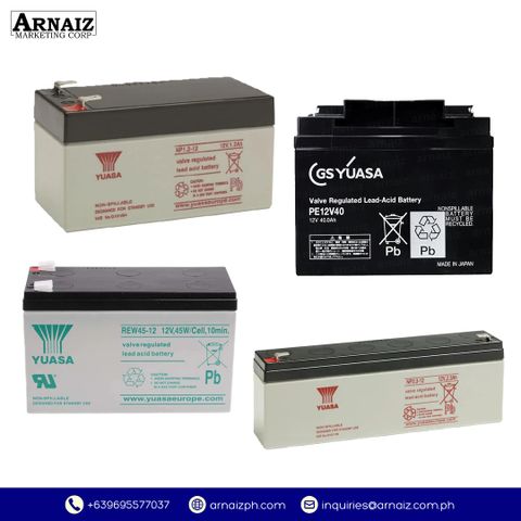 Yuasa Battery for UPS and Emergency Power Philippines