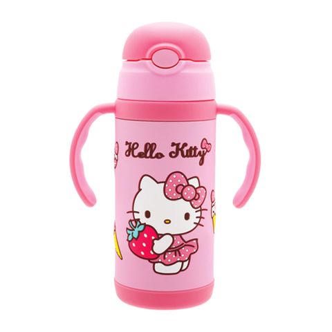 Cosway - Hello Kitty Vacuum Bottle with Double Handles & Cover