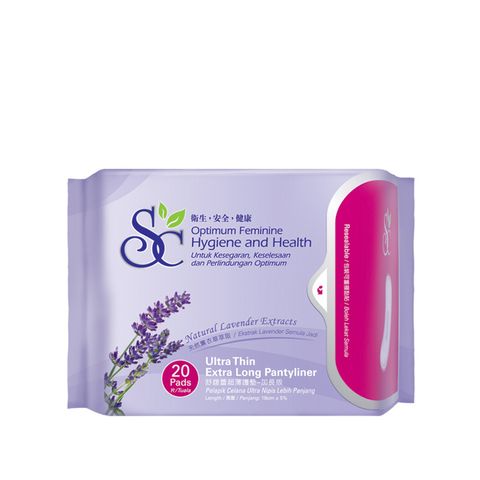 Cosway - SC Ultra Thin Extra Long Pantyliner – Lavender