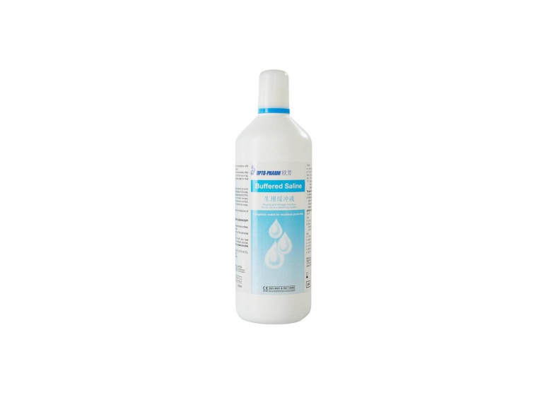 Opto Pharm Saline Solution (500ml Bottle)