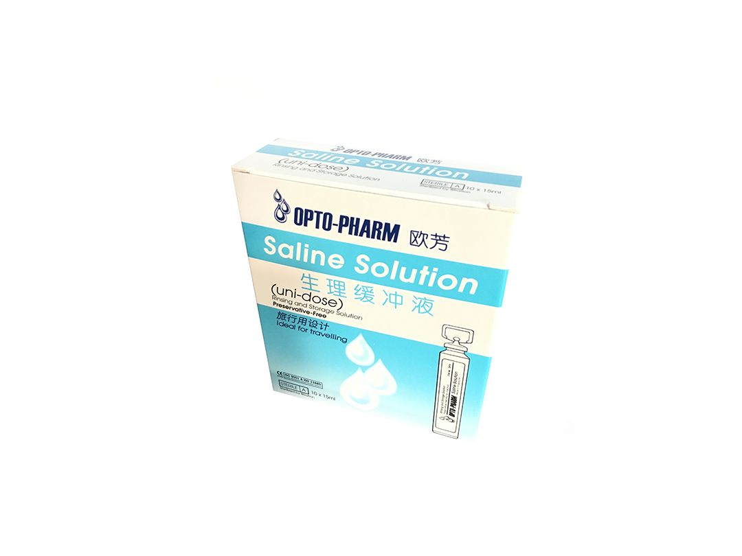 Opto Pharm Uni-dose Saline Solution (10 x Travel Size)