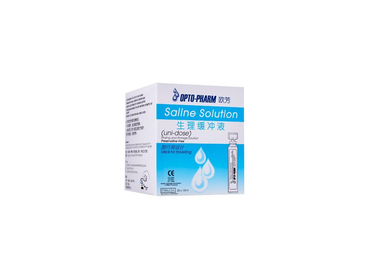 Opto Pharm Uni-dose Saline Solution (30 x Travel Size)