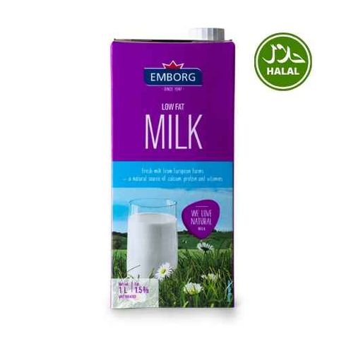 Emborg Low Fat UHT Milk 1L