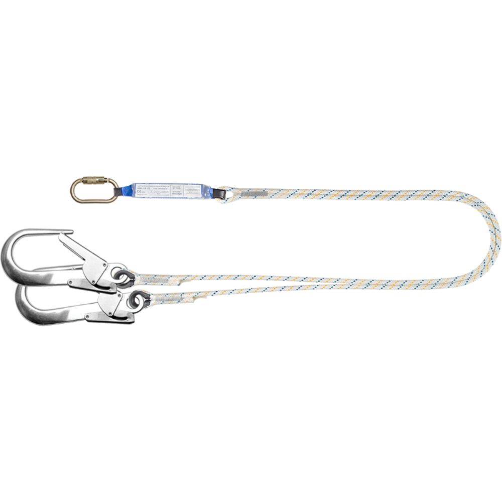 Akrobat Safety Lanyard With Energy Absorber AK ABM/ LB122 (Made in EU)