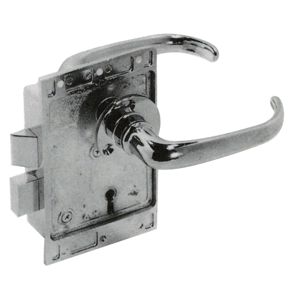 OHS-3600 Steel Door Lever Tumbler Rim Lock with Lever Handle