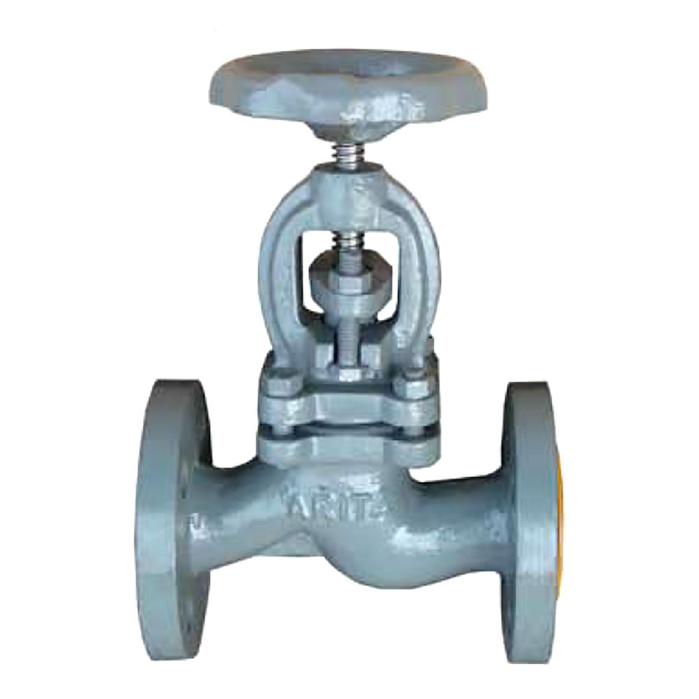 ARITA Cast Iron S-Pattern Seal Globe Valve, Flanged End PN16