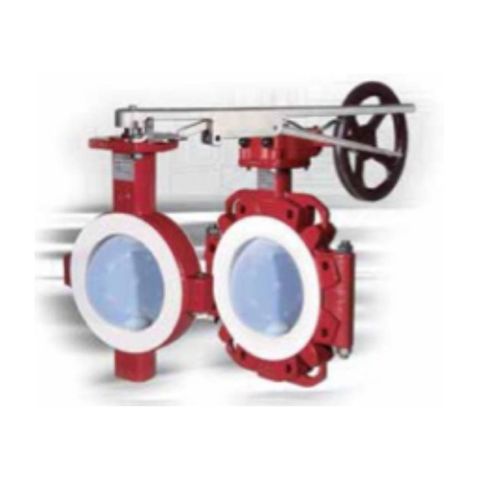 ALMARC PFA BUTTERFLY VALVE